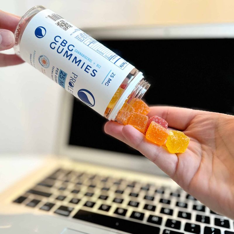 Proleve | CBG + B12 Gummies 750mg