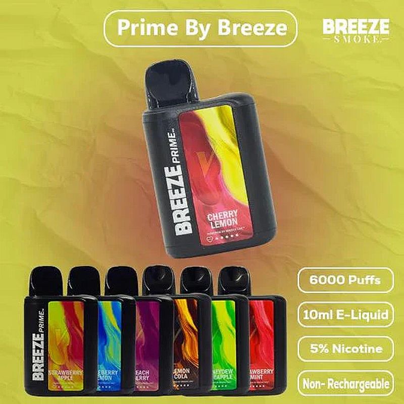 Breeze | Prime 5% 6k Puff