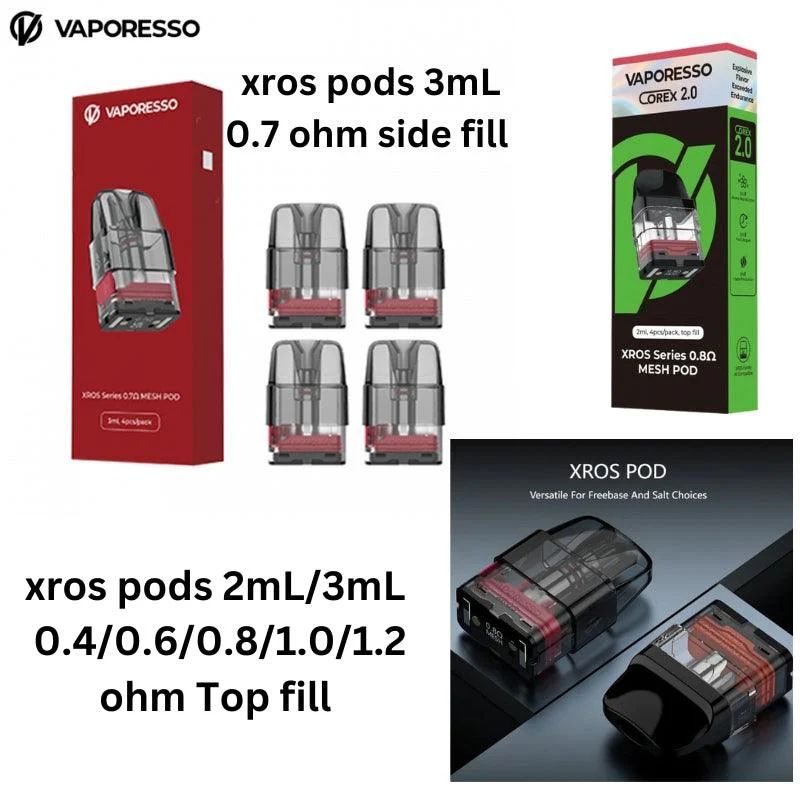 Vaporesso | Xros Replacement Pod 4-Pack