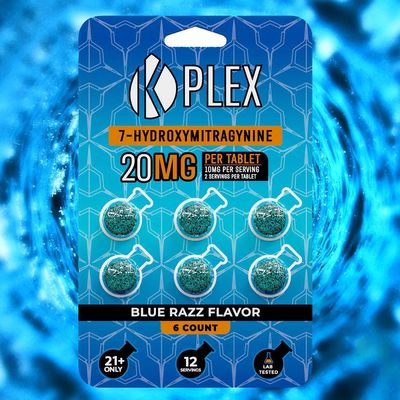 KPLEX | 7-Hydroxy Tablets 20mg 6ct