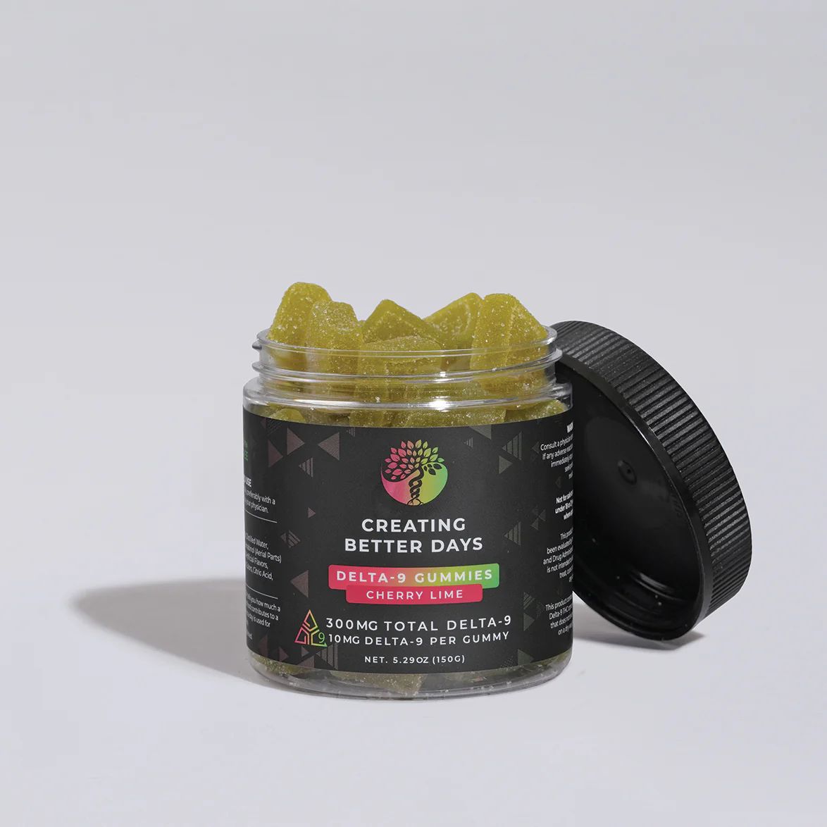 Creating Better Days | Spectrum+ D9 Gummies, Flavor: Cherry Lime