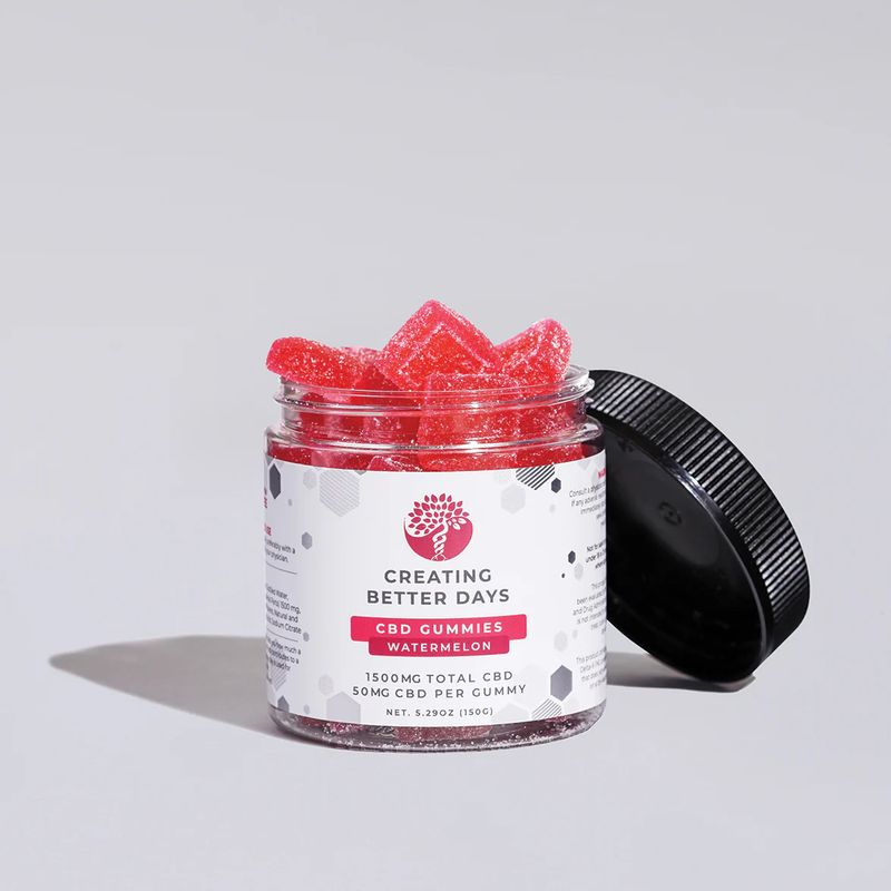 Creating Better Days | CBD Gummies 1500mg