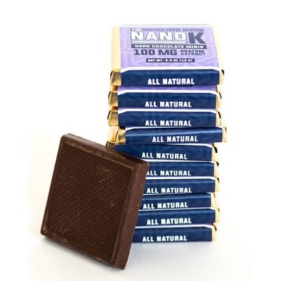 Nano K | Kratom Dark Chocolate Minis 100mg