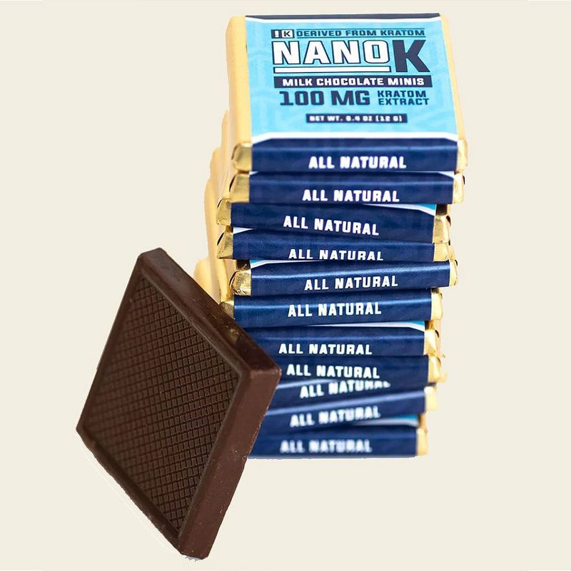 Nano K | Kratom Milk Chocolate Minis 100mg