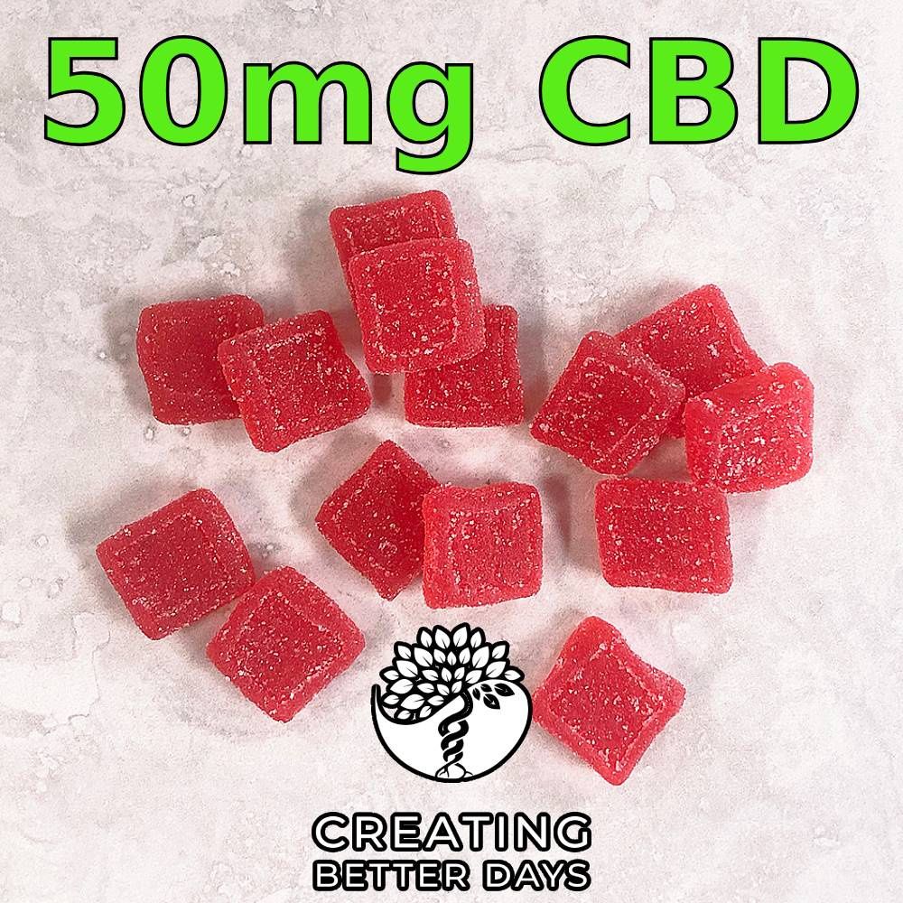 Canna Bar | Watermelon CBD Gummy 50mg