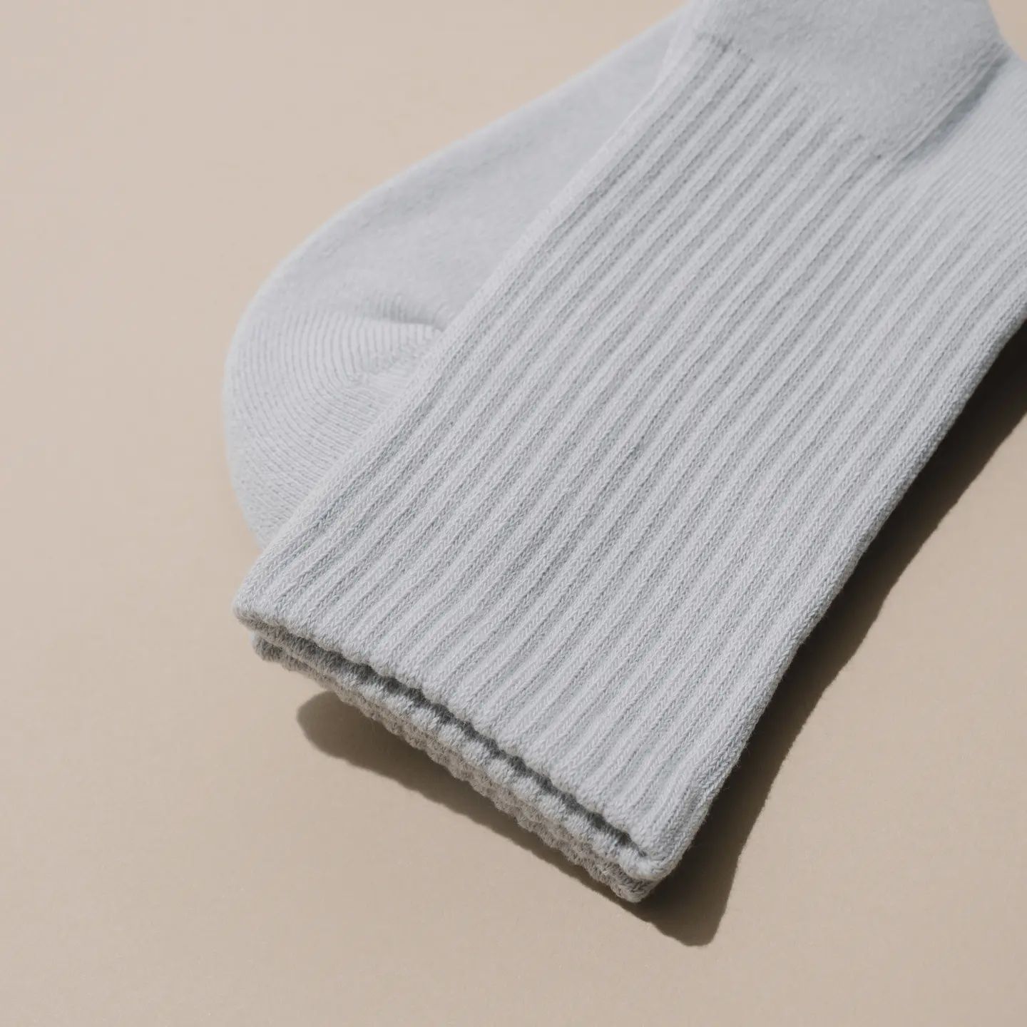 Crew Sock, Color: Bone