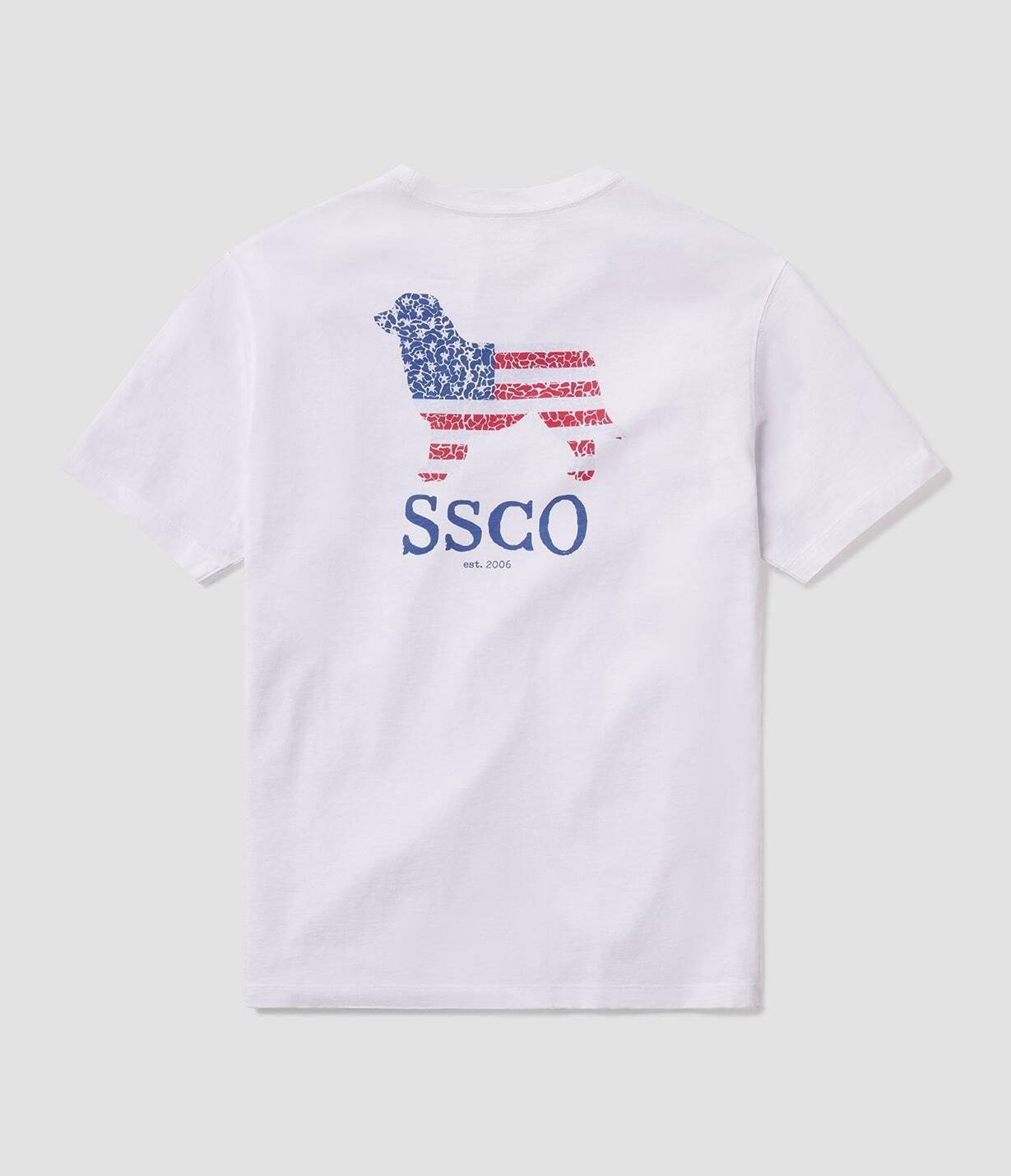 Good Boy Camo Tee SS, Color: Bright White, Size: S