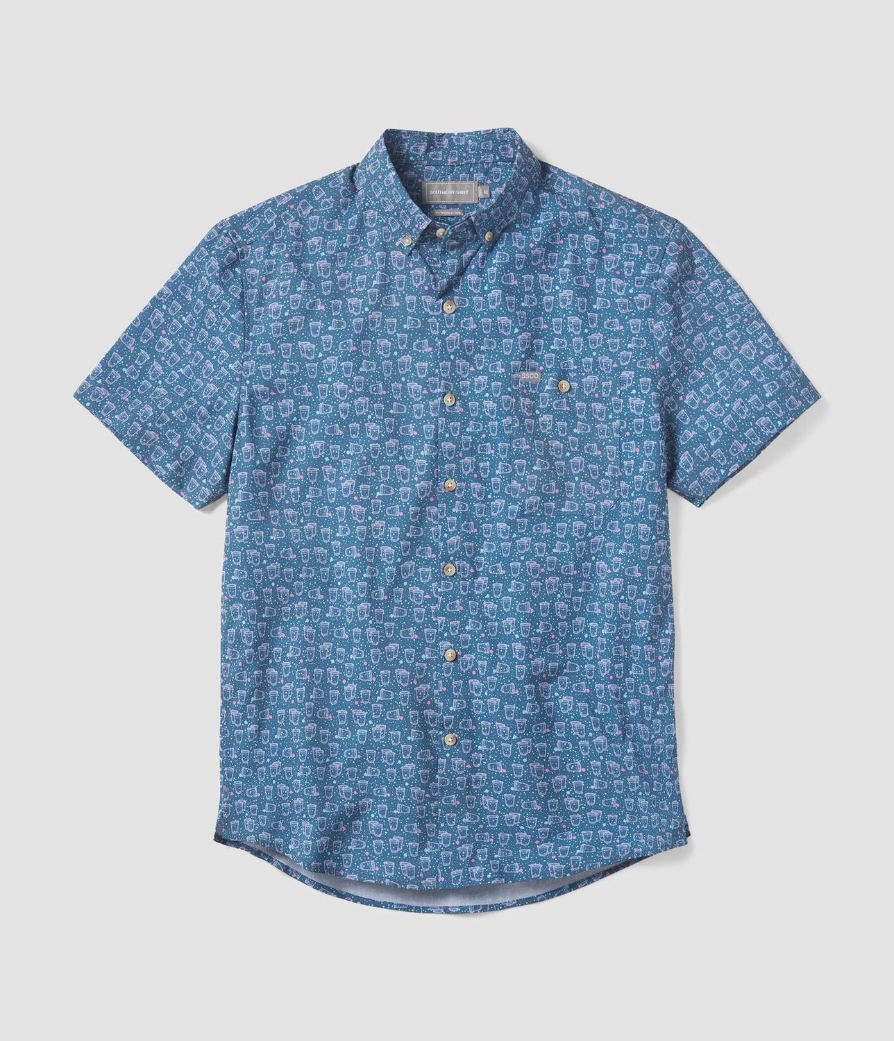 Party Foul Baja Shirt SS, Size: S