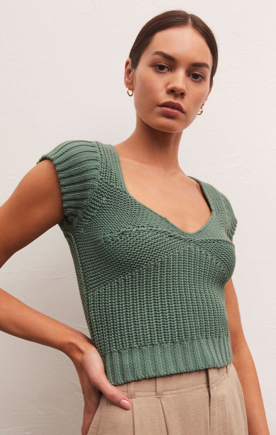 Prim Sweater Top, Size: S