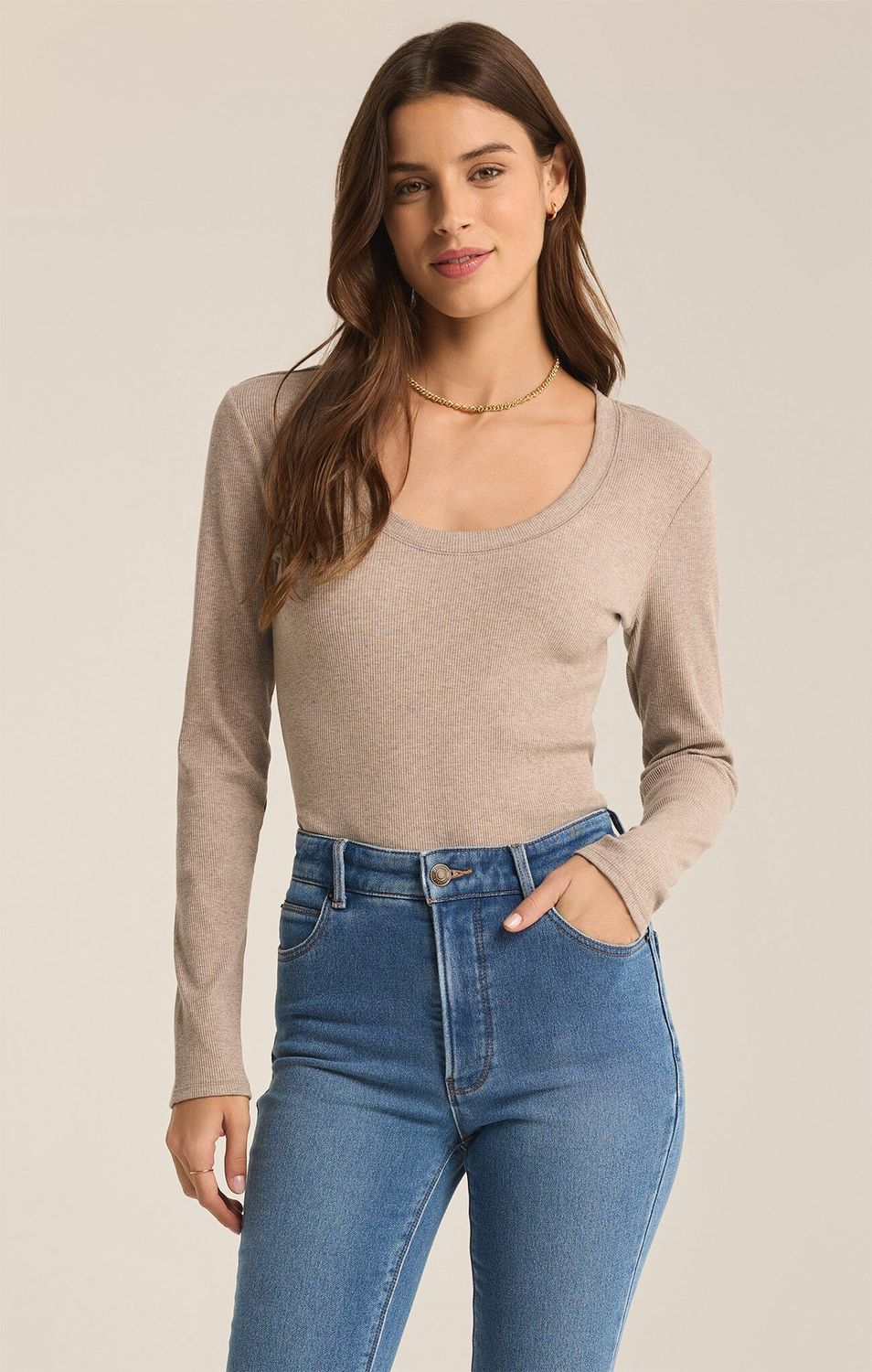 Sirena Rib LS Tee, Size: S