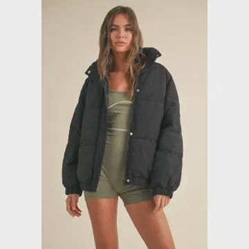 Oversized Puff Jacket, Size: S