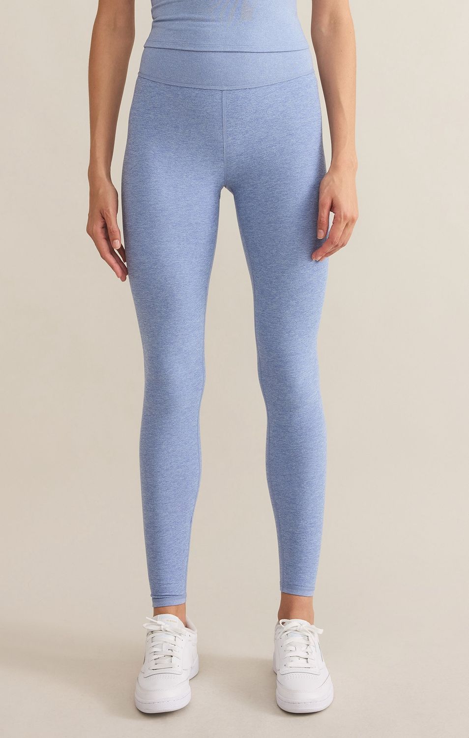 Solstice 7/8 Legging, Color: Infinity Blue Heather, Size: XS