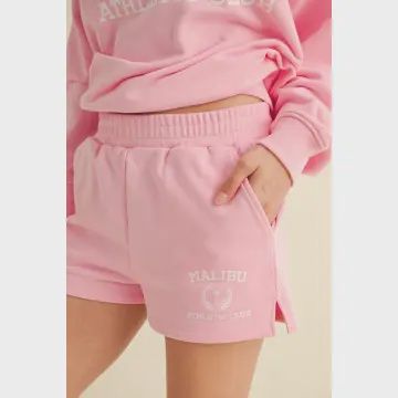 Malibu Club Shorts, Color: Pink, Size: S