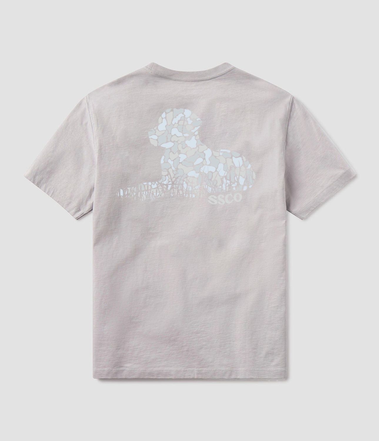 Bayou Dog Tee SS, Size: S, Color: Harbor Slate