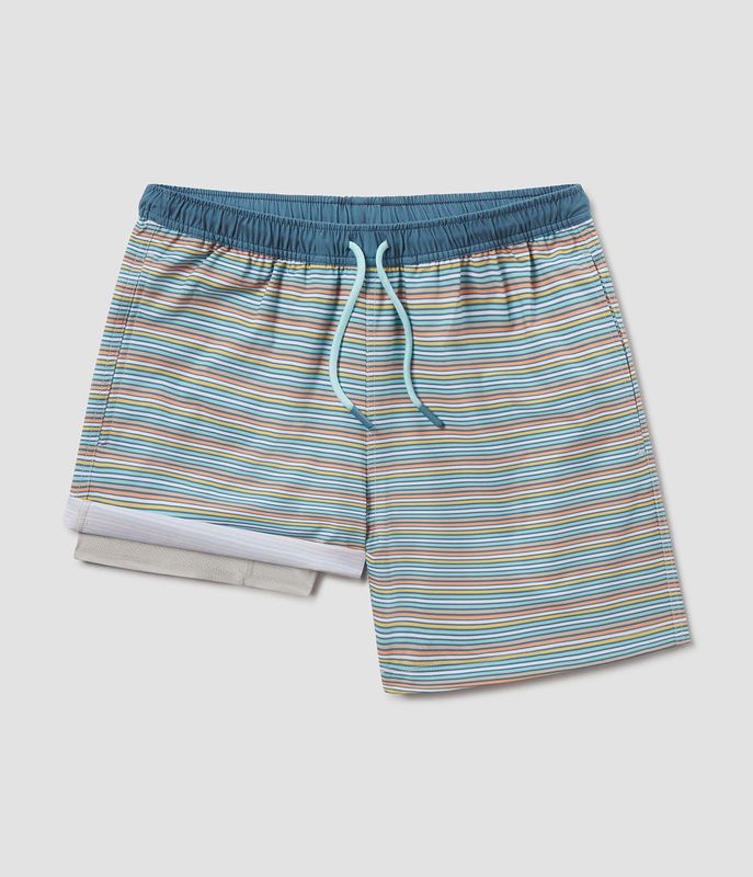 Sandbar Stripe Swim Shorts