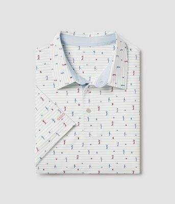 For The Best Printed Polo