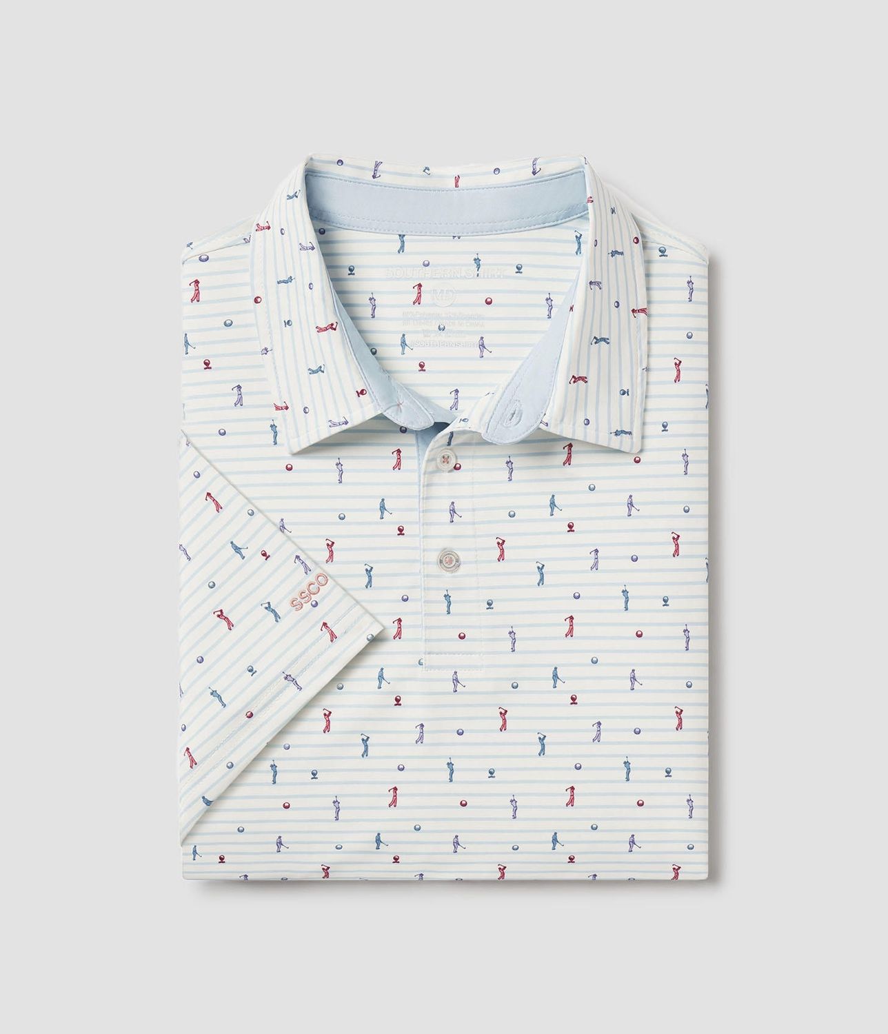For The Best Printed Polo, Size: S, Color: Fore The Best