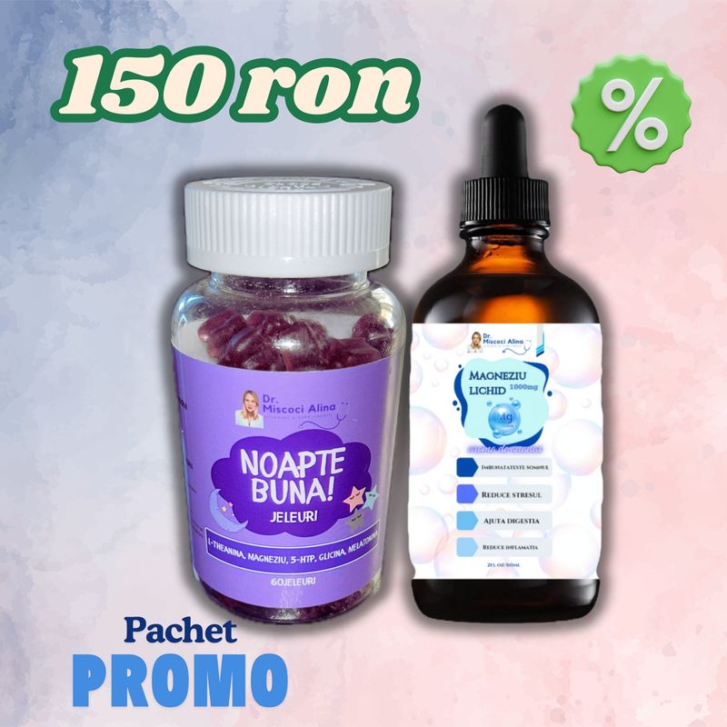Pachet promo! Noapte Buna + Magneziu Lichid