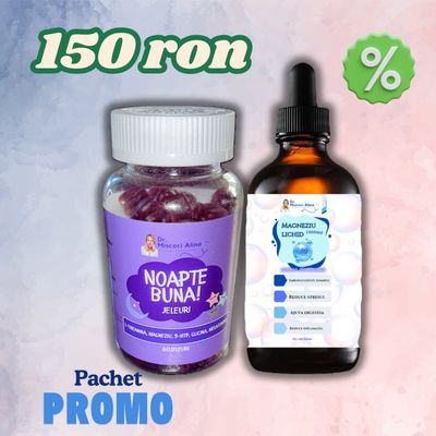 Pachet promo! Noapte Buna + Magneziu Lichid