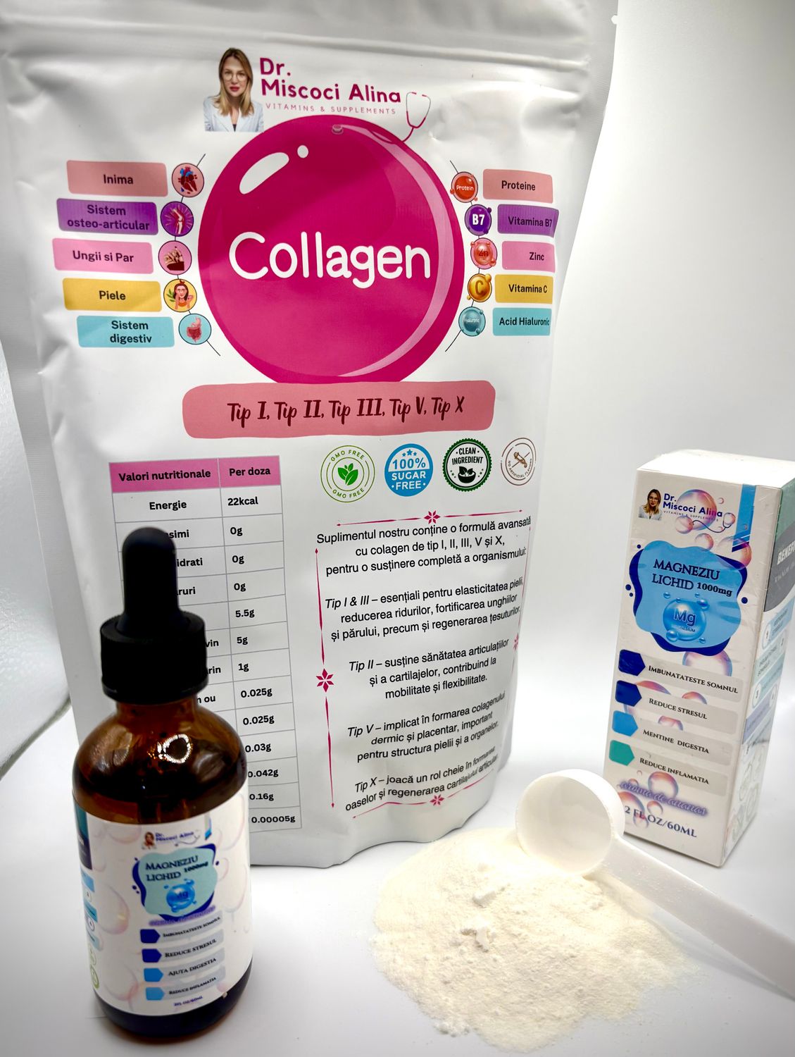 Pachet COLAGEN+MAGNEZIU
