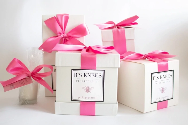 VG B&#39;s Knees Mercury Candle - Pink Grapefruit