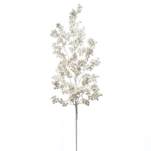 32&quot; Glittered Berry Cluster Spray