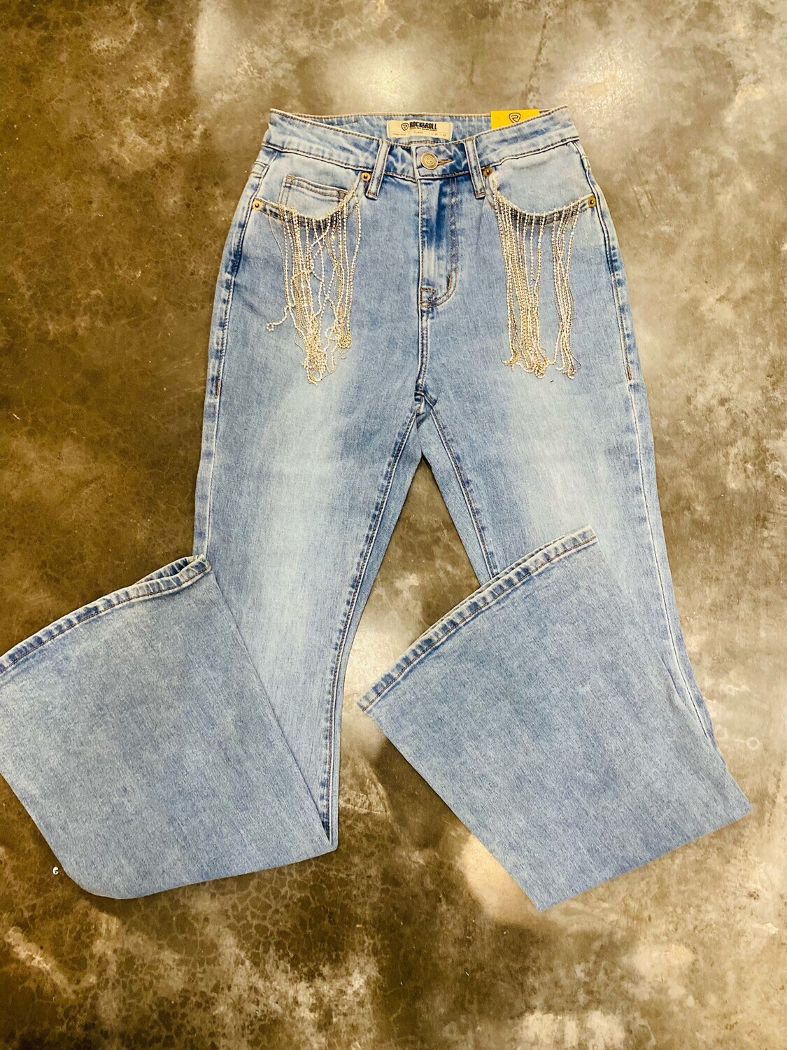 Blingy Girl Flares