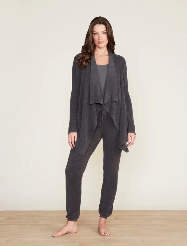 CozyChic HiLo Cardi-Carbon