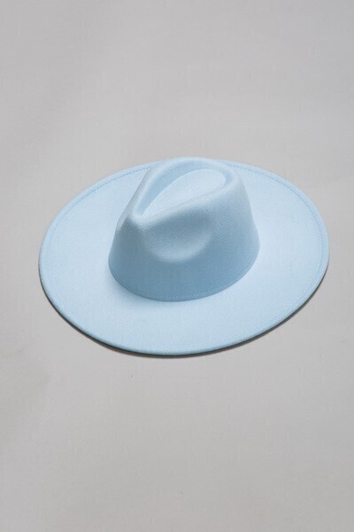 Statement Fedora - Sky Blue