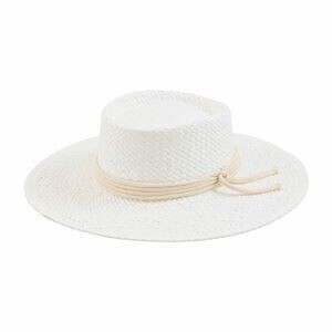 White Nautical Rope Hat