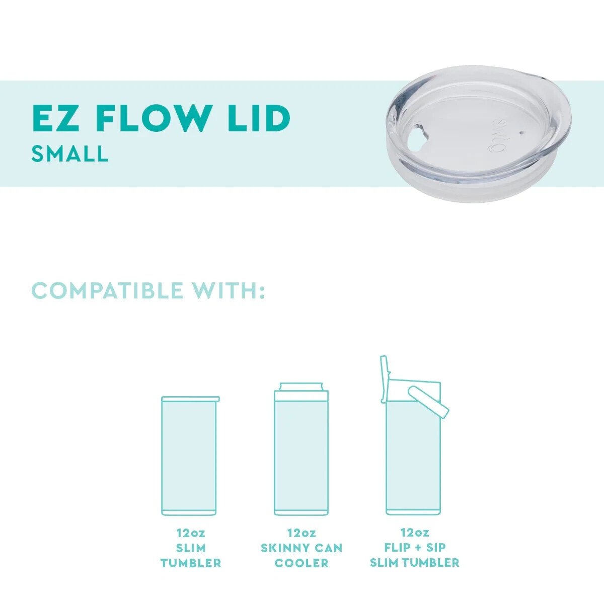 EZ Small/Skinny Can Flow Lid