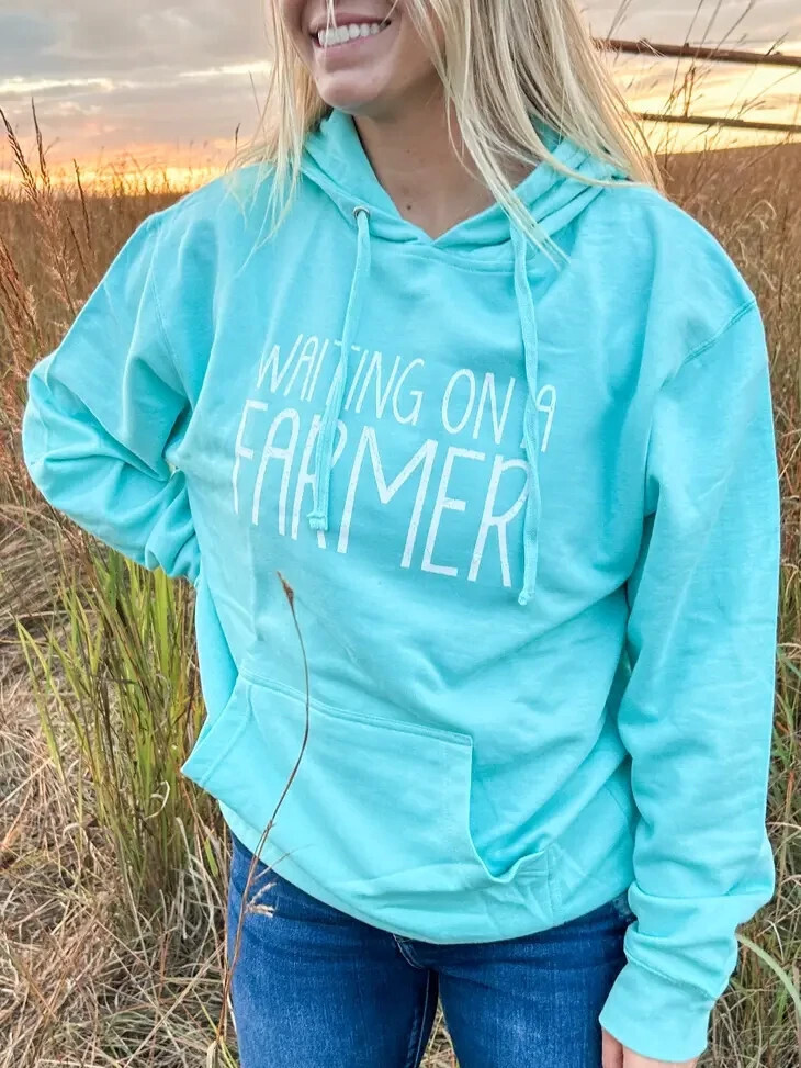 Waiting on a Farmer Hoodie