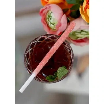 Strawberry Sparkle Seasoned Straws