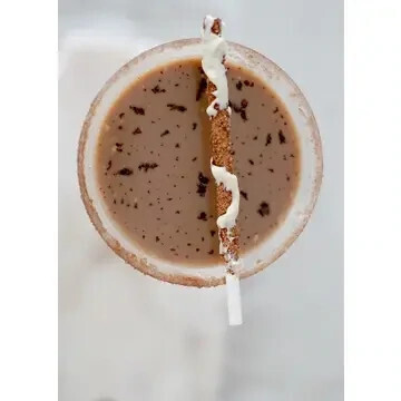 Espresso Chocolate Seasoned Straws