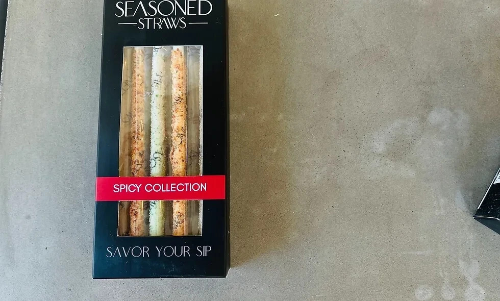 Spicy Seasoned Straws