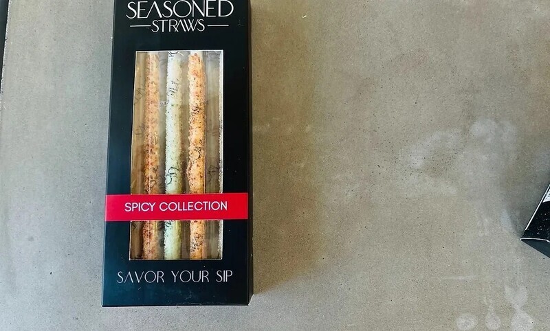 Spicy Seasoned Straws