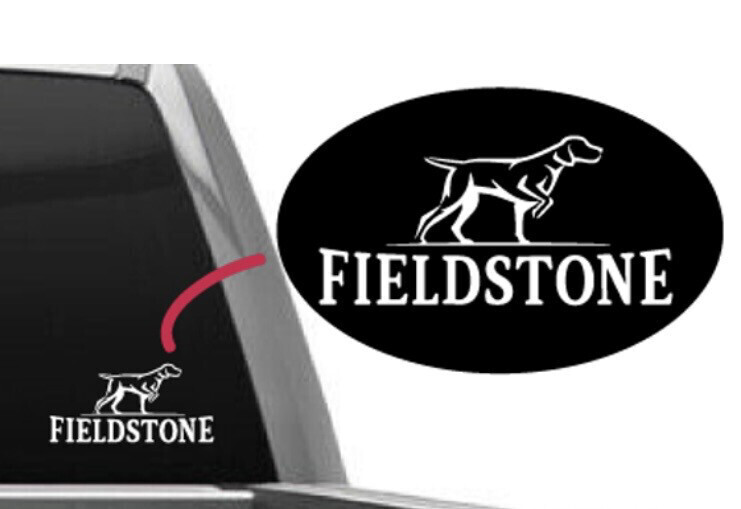 Logo Sticker-White