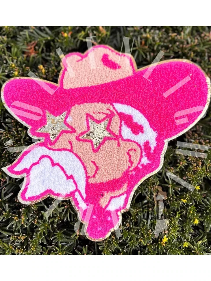 Preppy Pink Patches-Rebel Mascot