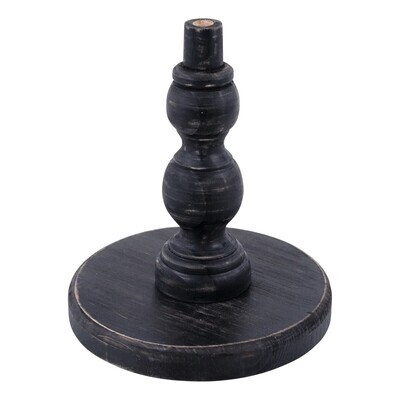 Black Wood Base