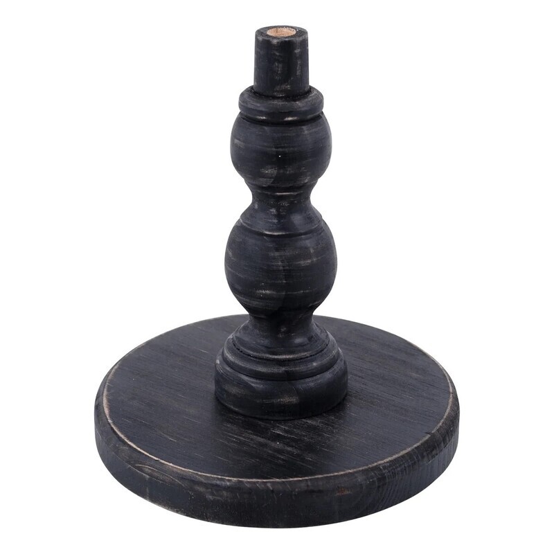 Black Wood Base