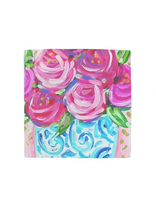 vg lucky bird pink roses swap