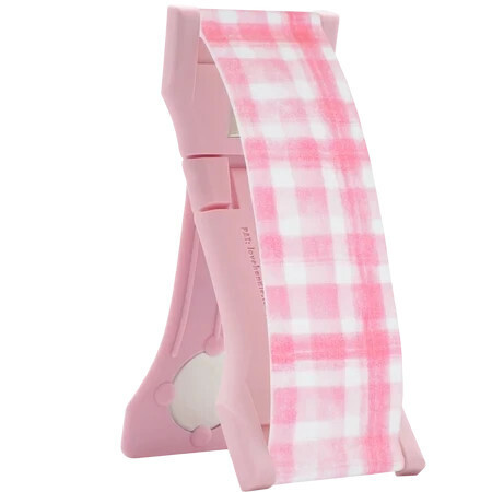 VG Love Handle Phone Grip - Pink Gingham