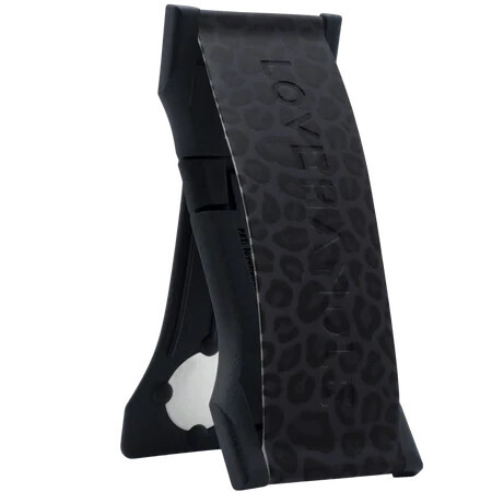 VG Love Handle Phone Grip - Black Leo