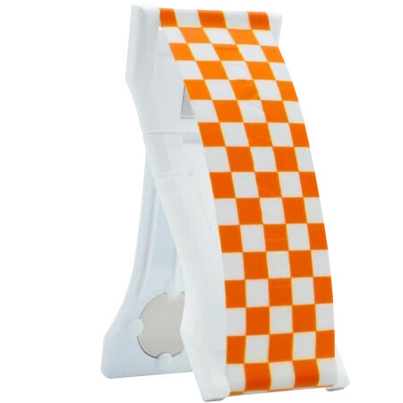 VG Love Handle Phone Grip - Orange checkered