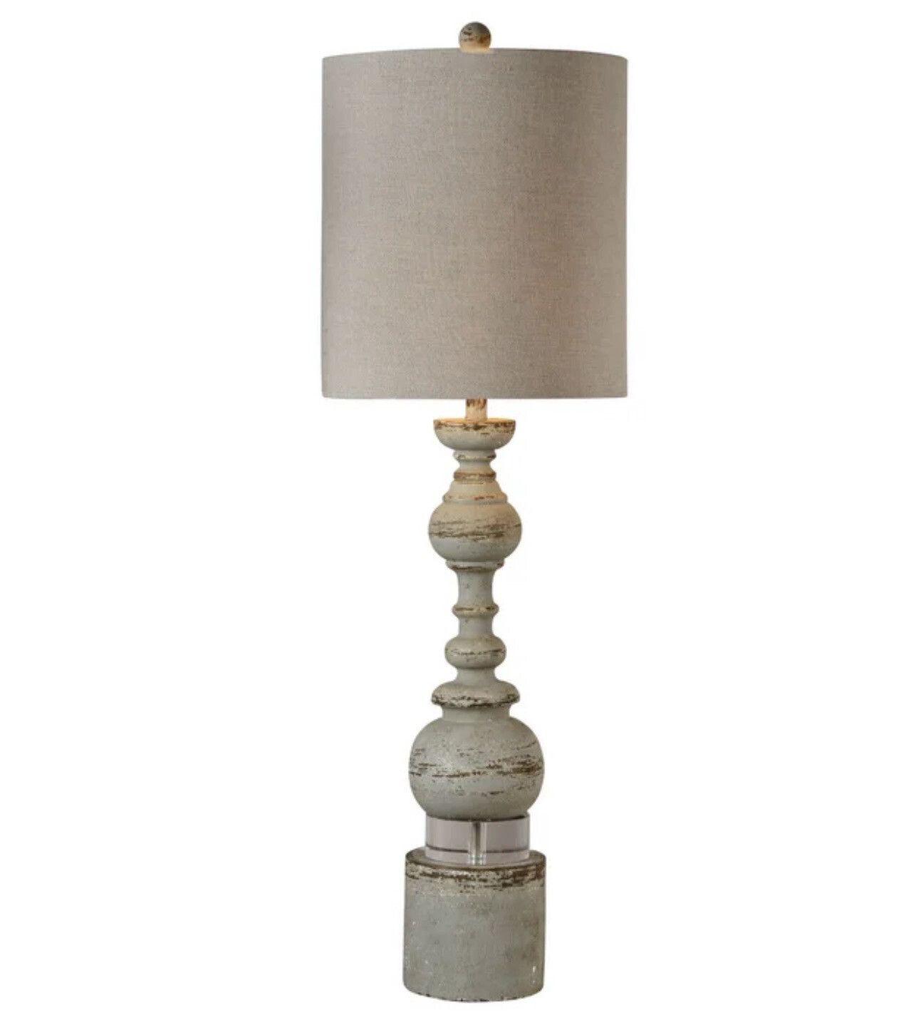 Elise Buffet Lamp Gray