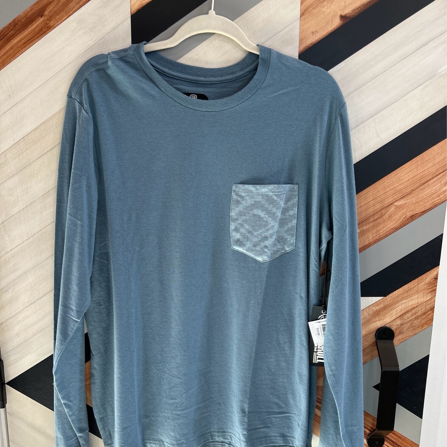 LS Crew Pocket Tee