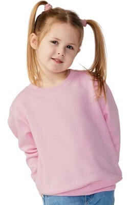 Toddler Fleece Sweatshirt- Pink