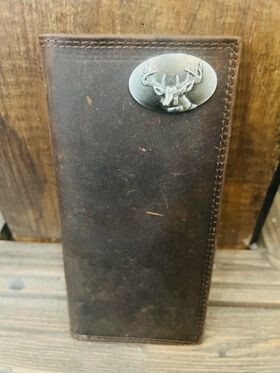 Zeppro Brown Long Wallet - Buck