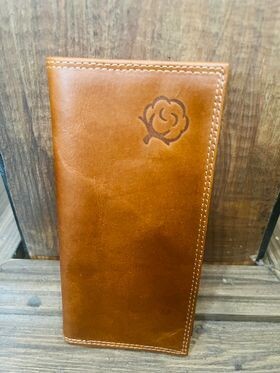 Tan Long Wallet - Cotton