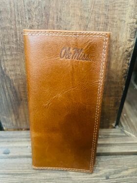 Tan Long Wallet - Ole Miss